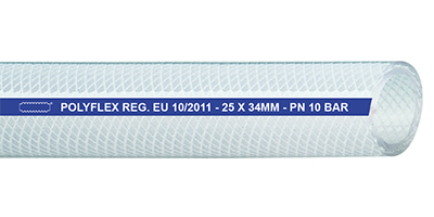 PVC-Schlauch transparent Ø 10 x 16 mm - 15 bar